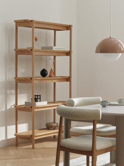 Westwing Collection Hohes Holz-Regal Libby Cyber Monday