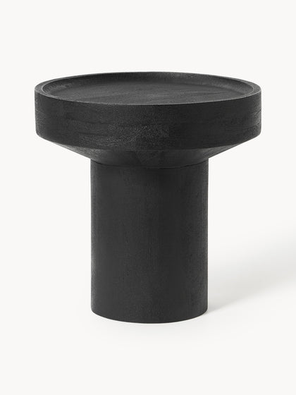 Westwing Collection Runder Beistelltisch Benno aus Mangoholz