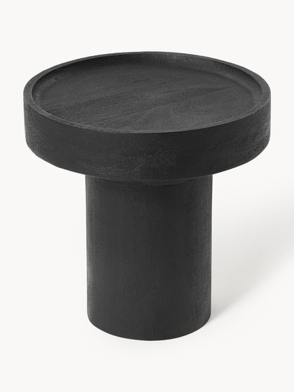 Westwing Collection Runder Beistelltisch Benno aus Mangoholz Lagerräumung