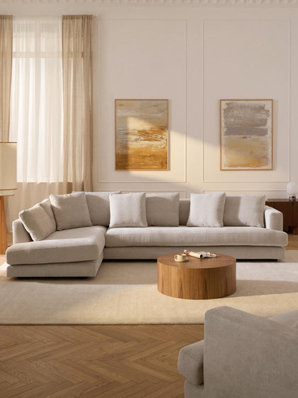 Westwing Collection XL Ecksofa Tribeca Große Rabatte