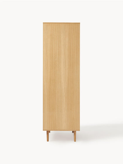 Westwing Collection Kleiner Kleiderschrank Aries mit Wiener Geflecht 2-türig Letzter Tag