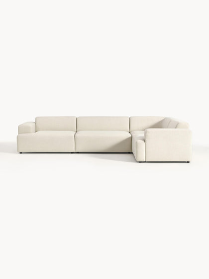 Westwing Collection Großes Ecksofa Melva (4-Sitzer) Bis zu 65% Rabatt
