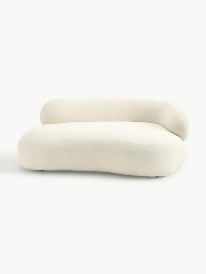 Westwing Collection Teddy-Sofa Alba (2-Sitzer)