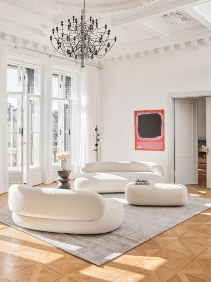 Westwing Collection Teddy-Sofa Alba (2-Sitzer) Nur für heute