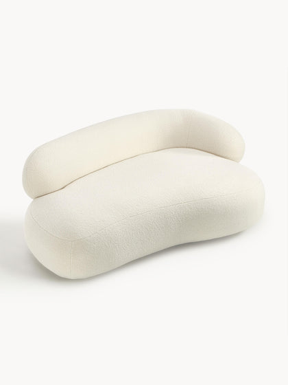 Westwing Collection Teddy-Sofa Alba (2-Sitzer) Nur für heute