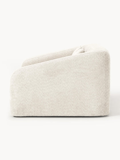 Westwing Collection Schlafsofa Eliot (2-Sitzer) aus Teddy-Bouclé Super Rabatt