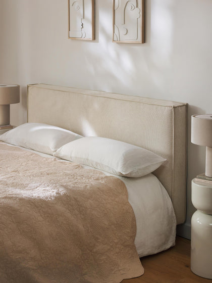 Westwing Collection Gepolstertes Kopfteil Kamila zur Wandmontage 50% Rabatt mit kostenlosem Versand