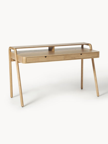 Westwing Collection Schreibtisch Evrak mit Schubladen