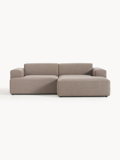 Westwing Collection Ecksofa Melva (3-Sitzer)