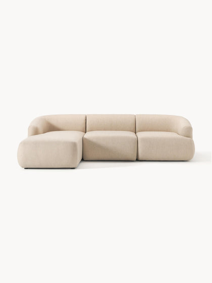 Westwing Collection Modulares Ecksofa Sofia (3-Sitzer)