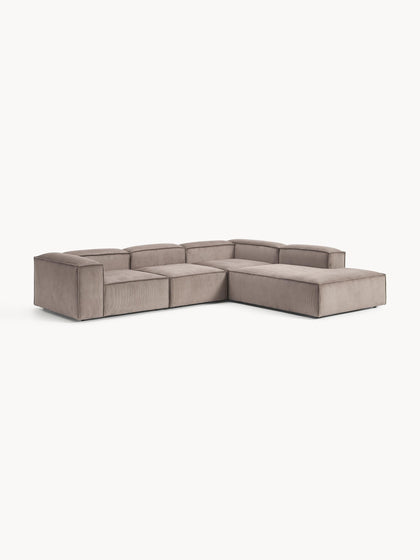 Westwing Collection Modulares XL-Ecksofa Lennon aus Cord Online