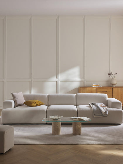 Westwing Collection Sofa Melva (4-Sitzer) Blitzverkäufe