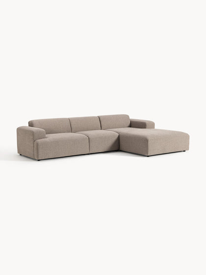 Westwing Collection Ecksofa Melva (4-Sitzer) Fabrikpreis