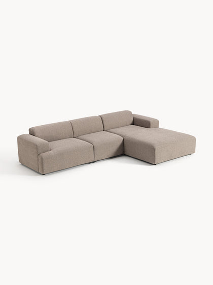 Westwing Collection Ecksofa Melva (4-Sitzer) Fabrikpreis