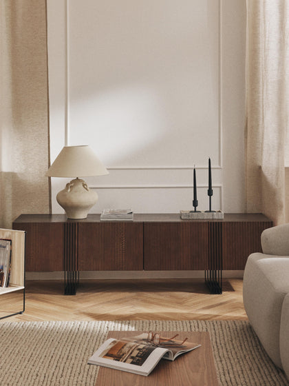Westwing Collection Holz-Lowboard Ross Versandkostenfrei