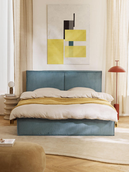 Westwing Collection Cord-Polsterbett Dream mit Stauraum Exklusivangebot