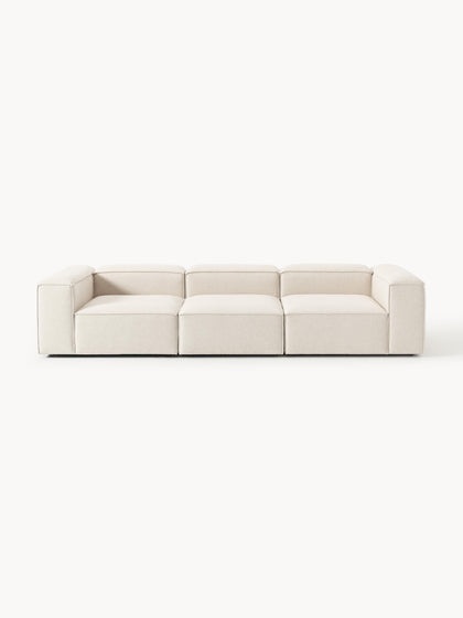 Westwing Collection Modulares Sofa Lennon (4-Sitzer) aus Leinen-Mix