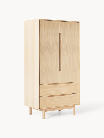 Westwing Collection Kleiner Kleiderschrank Cassy 2-türig