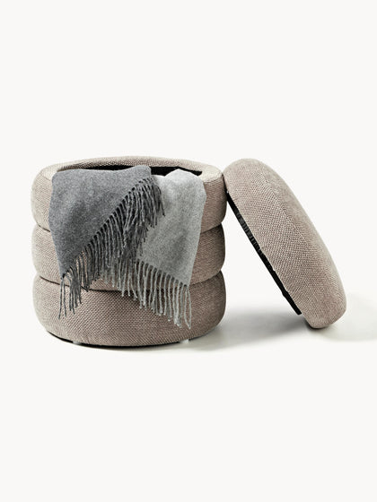 Westwing Collection Polsterhocker Alto mit Stauraum Große Rabatte