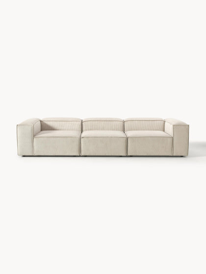 Westwing Collection Modulares Sofa Lennon (4-Sitzer) aus Cord