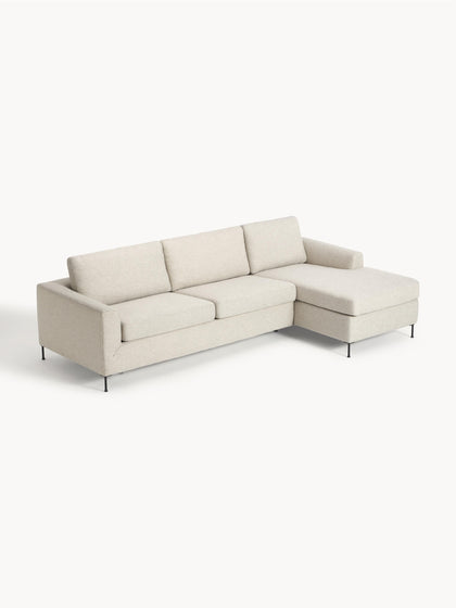 Westwing Collection Schlafsofa Cucita (3-Sitzer) mit Matratze Super Sparpreis