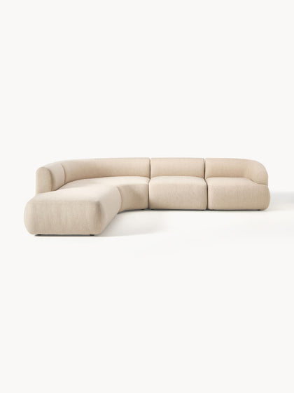 Westwing Collection Modulares Ecksofa Sofia (4-Sitzer)