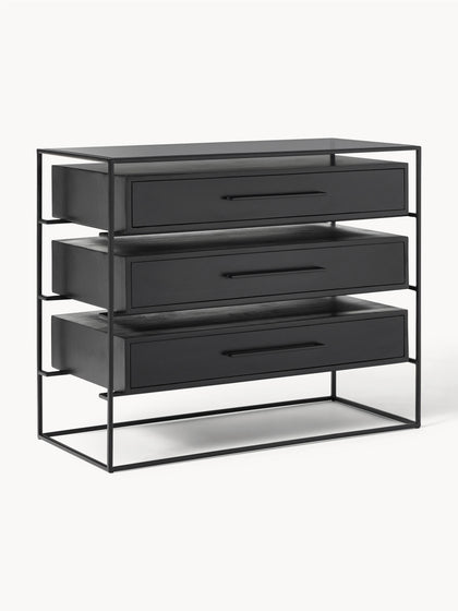 Westwing Collection Kommode Lyle aus Mangoholz