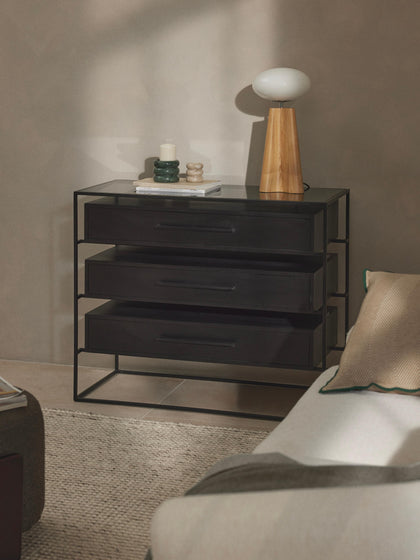 Westwing Collection Kommode Lyle aus Mangoholz Bis zu 60% Rabatt
