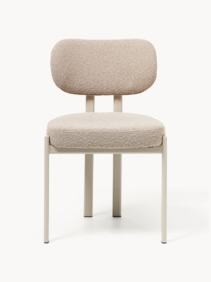 Westwing Collection Bouclé-Polsterstuhl Adrien Bis zu 55% Rabatt