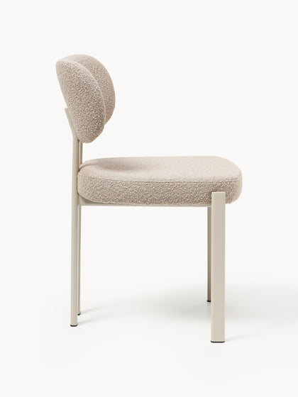 Westwing Collection Bouclé-Polsterstuhl Adrien Bis zu 55% Rabatt