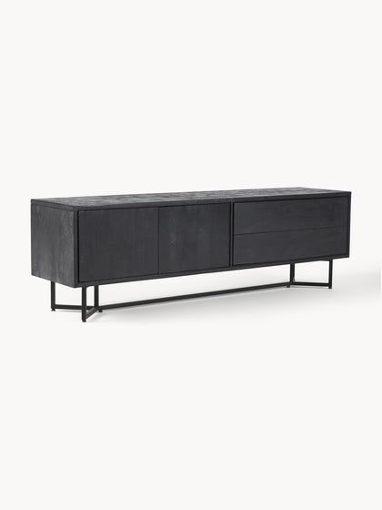 Westwing Collection Lowboard Luca aus Mangoholz