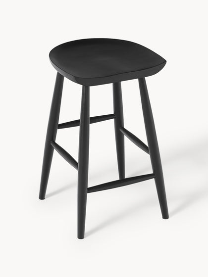 Westwing Collection Thekenhocker Nino aus Mangoholz Super Rabatt