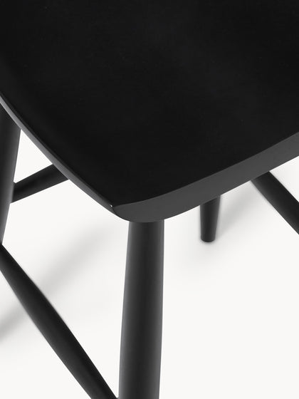 Westwing Collection Thekenhocker Nino aus Mangoholz Super Rabatt
