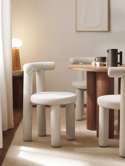 Westwing Collection Samt-Polsterstuhl Calan Clearance-Verkauf