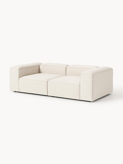 Westwing Collection Modulares Sofa Lennon (3-Sitzer) aus Leinen-Mix Im Verkauf