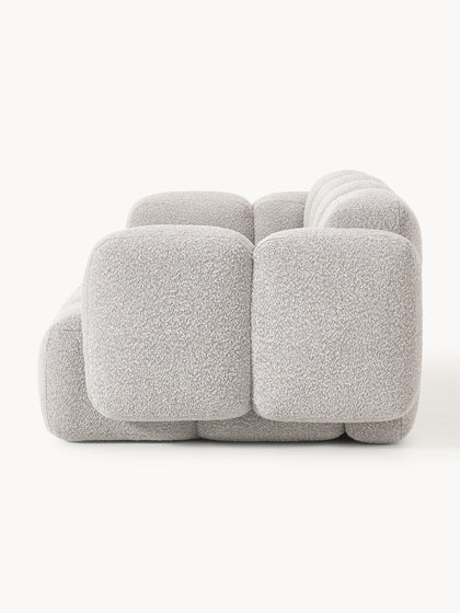 Westwing Collection Modulares Sofa Tayla (3-Sitzer) aus Bouclé zollfrei