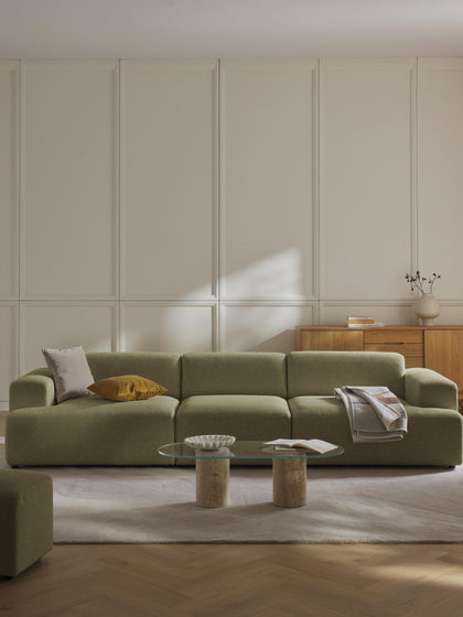Westwing Collection Sofa Melva (4-Sitzer) Schlussverkauf