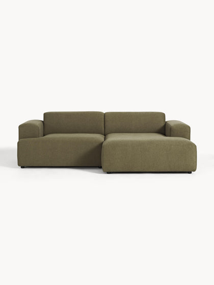 Westwing Collection Ecksofa Melva (3-Sitzer)