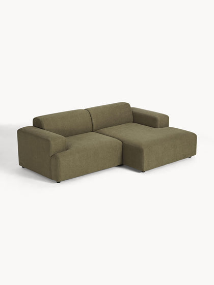 Westwing Collection Ecksofa Melva (3-Sitzer) Fabrikverkauf