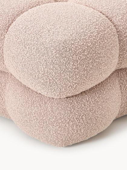 Westwing Collection Bouclé-Polsterhocker Ellie Sonderangebot