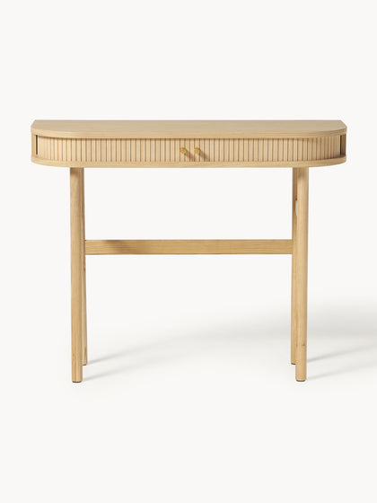 Westwing Collection Konsole Calary mit geriffelter Front Begrenztes Angebot