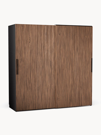 Westwing Collection Modularer Schwebetürenschrank Simone 200 cm Breite mehrere Varianten