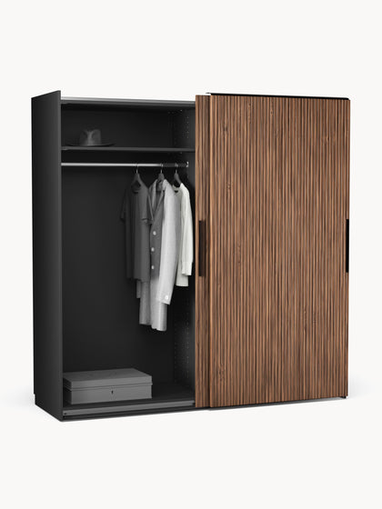 Westwing Collection Modularer Schwebetürenschrank Simone 200 cm Breite mehrere Varianten Online Shopping