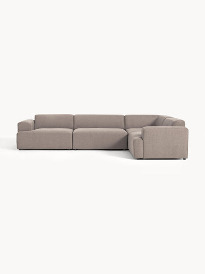 Westwing Collection Großes Ecksofa Melva (4-Sitzer) Exklusivangebot