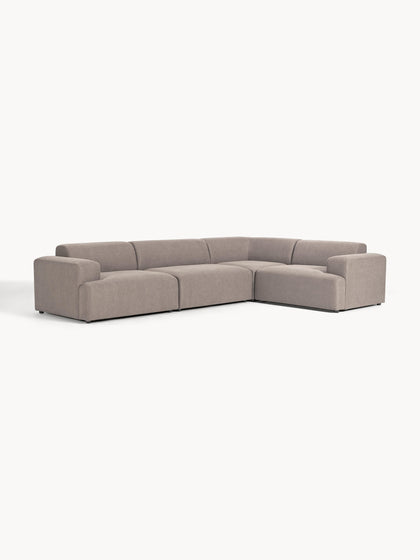 Westwing Collection Großes Ecksofa Melva (4-Sitzer) Exklusivangebot