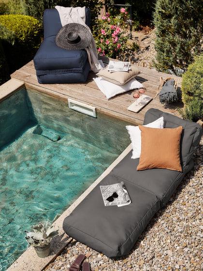 Westwing Collection Garten-Loungesessel Pop Up mit Liegefunktion Saisonschlussverkauf