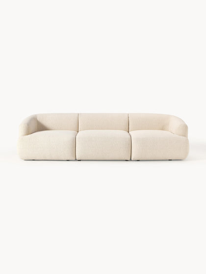 Westwing Collection Modulares Bouclé-Sofa Sofia (3-Sitzer)