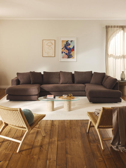 Westwing Collection Bouclé-Wohnlandschaft Tribeca Jubiläumsangebot