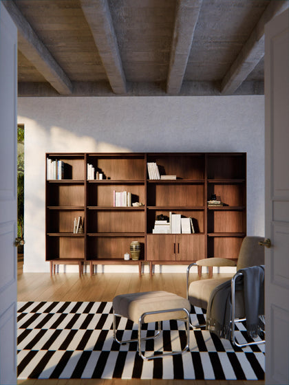 Westwing Collection Hohes Regal Paul aus Mangoholz Saisonale Angebote