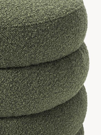 Westwing Collection Bouclé-Polsterhocker Alto Tiefpreis